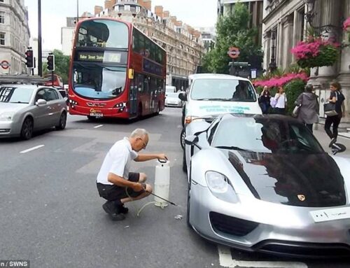 Saudi Millionaire Blocks Traffic For Valet